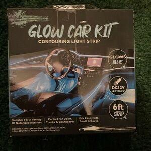 Blue vehicle LED lights